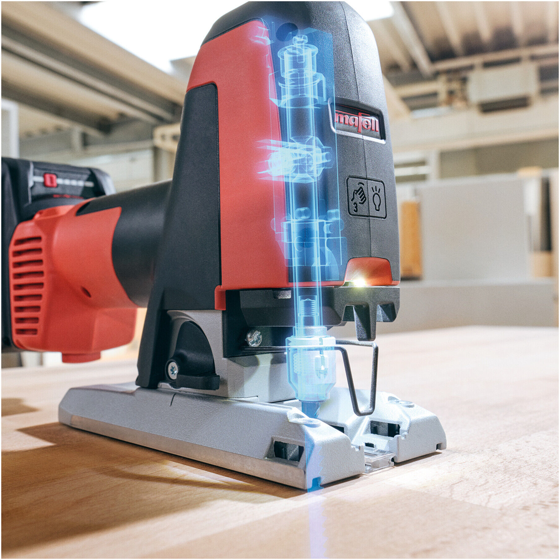Mafell Akku-Performance-Stichsäge PS 2-18 PURE im MAX3 (91C102)