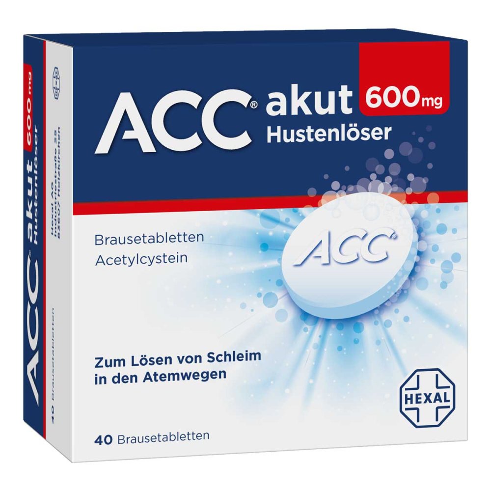 Hexal AG ACC® akut 600 mg Hustenlöser Brausetabletten 00520917