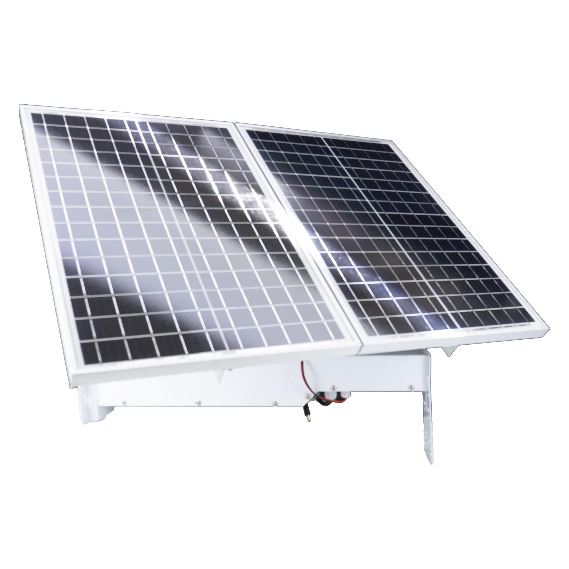 PNI Photovoltaik-Solarmodul PSF6020, Leistung 60 W, inklusive 20-A-Batterie, 12-V-Ausgang, für Überw (60 W, 10.38 kg) (43699204)