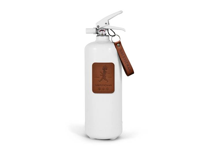 Solstickan Design Solstickan brandblusser 2 kg Donkerbruin leer