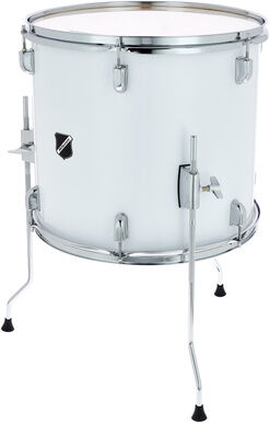 "Millenium Focus 16""x14"" Floor Tom White Blanc"