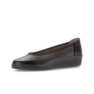 Ballerina GABOR "Sportliche Ballerina", Damen, Gr. 37, schwarz, Schuhe Ballerina