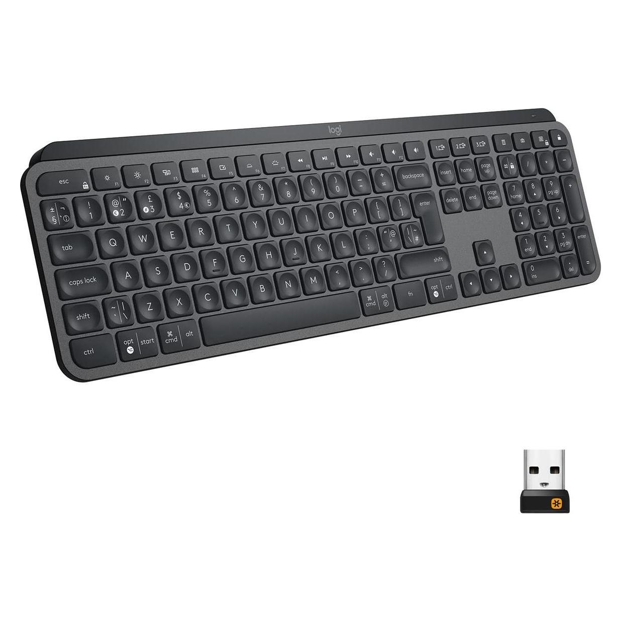 Logitech MX Keys (DE, Kabellos) (920-009403)