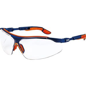 Uvex Schutzbrille i-vo 9160265, klar, Bügelbrille, blau-orange