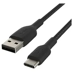 Belkin CAB002BT2MBK USB Kabel 2 m USB A USB C Schwarz