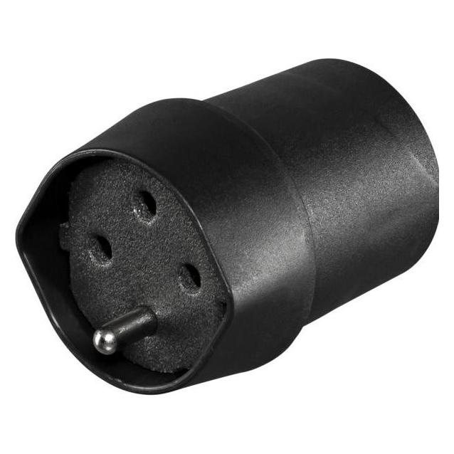 NN Fixadapter Schweiz Typ 23 schwarz 163/802 sw (Typ 23) (163/802SW)