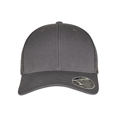 Flex Cap FLEXFIT "Flexfit Unisex 110 Mesh Cap", Herren, Gr. onesize, grau (charcoal), 100% Baumwolle, unifarben, Caps