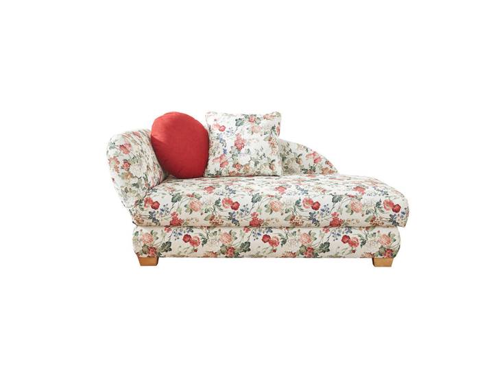 Xora Récamiere Recamiere, Mehrfarbig, Weiß, Blume, 176x85x88 cm, Stoffauswahl, Rücken echt, Wohnzimmer, Sofas & Couches, Sofas, Recamieren