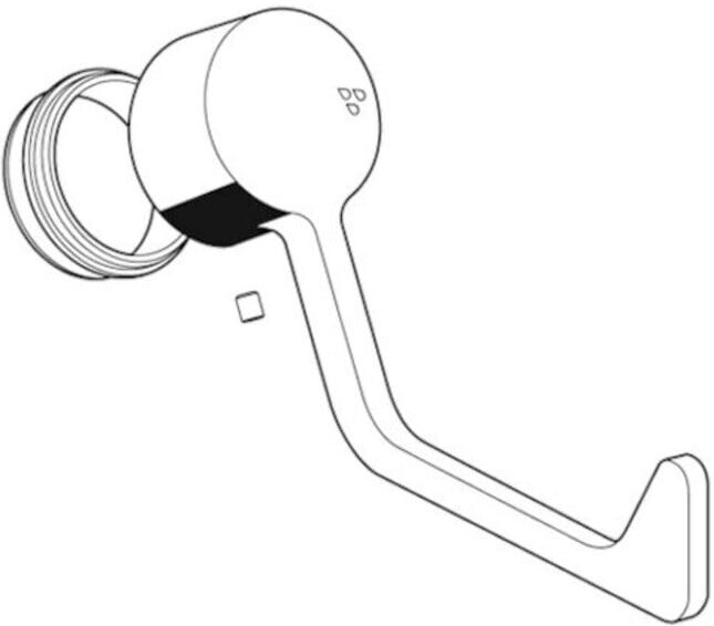 Schell VITUS Thermostat à levier, pour robinet de lavabo AH-T, chrome (296880699)