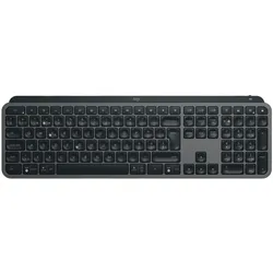 Logitech MX Keys S Plus (DE, Kabellos), Tastatur, Grau