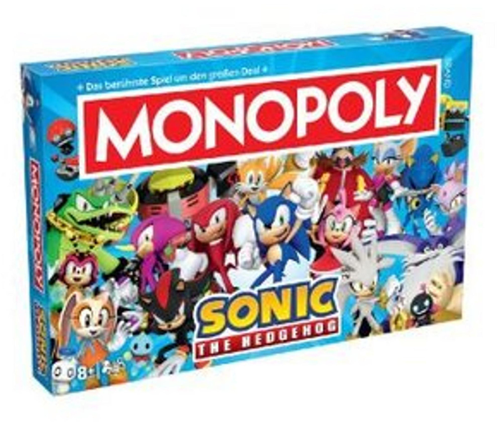 Winning Moves Monopoly Sonic bordspel
