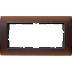 Gira Abdeckrahmen 2f.opak dbr 100213