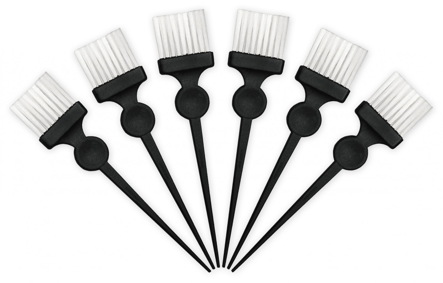 Termix White Fiber schwarz klein 6er-Pack TX1167