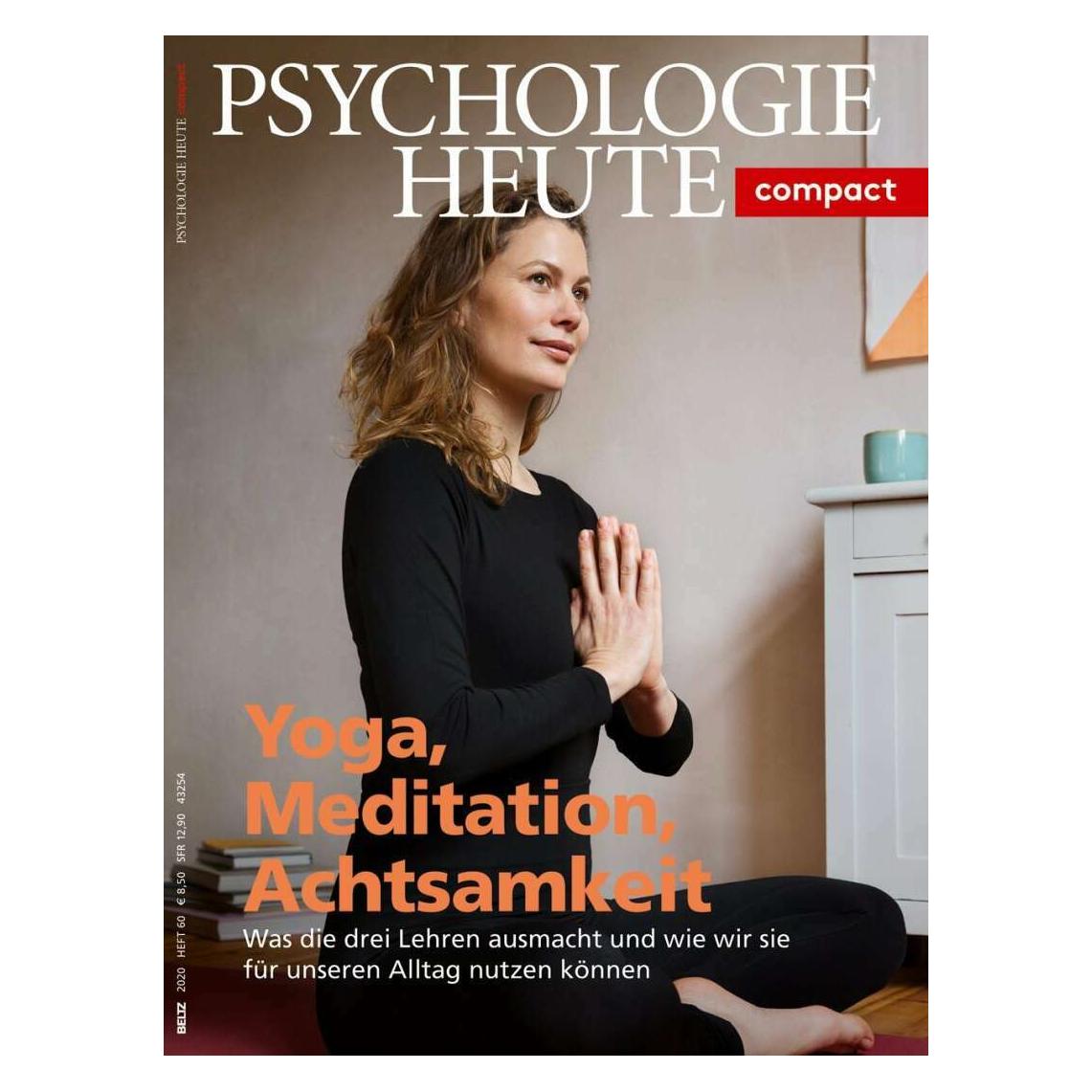 Verlagsgruppe Psychologie Heute Compact 60: Yoga, Meditation, Achtsamkeit (Deutsch, 2020) (35131573)