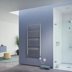 XIMAX Elektrobetrieb Badheizkörper C1 rein elektrisch - 1264 x 600 mm, 300 Watt - Typ 3.1 (Heizpatrone + Steuerung) - 300 Watt