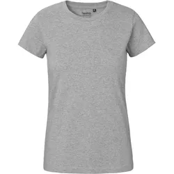 Neutral Schweres Damen Bio T-Shirt O80001 sport grey L