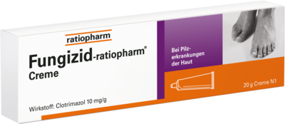ratiopharm GmbH FUNGIZID-ratiopharm Creme 20 g 04010136