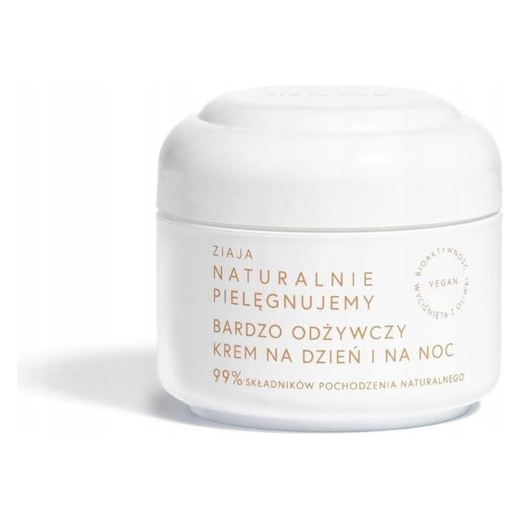Ziaja Naturally We Care For A Very Nourishing Day And Night Cream 50Ml (50 ml, 24h Creme) (5901887052944)