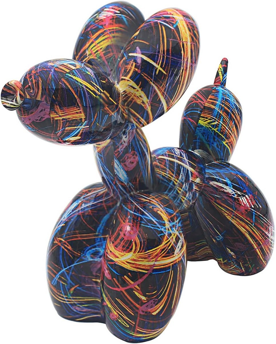 Graffiti Ornament Ballonhond - Decoratieve Tafeldecoratie voor Huis en Kantoor