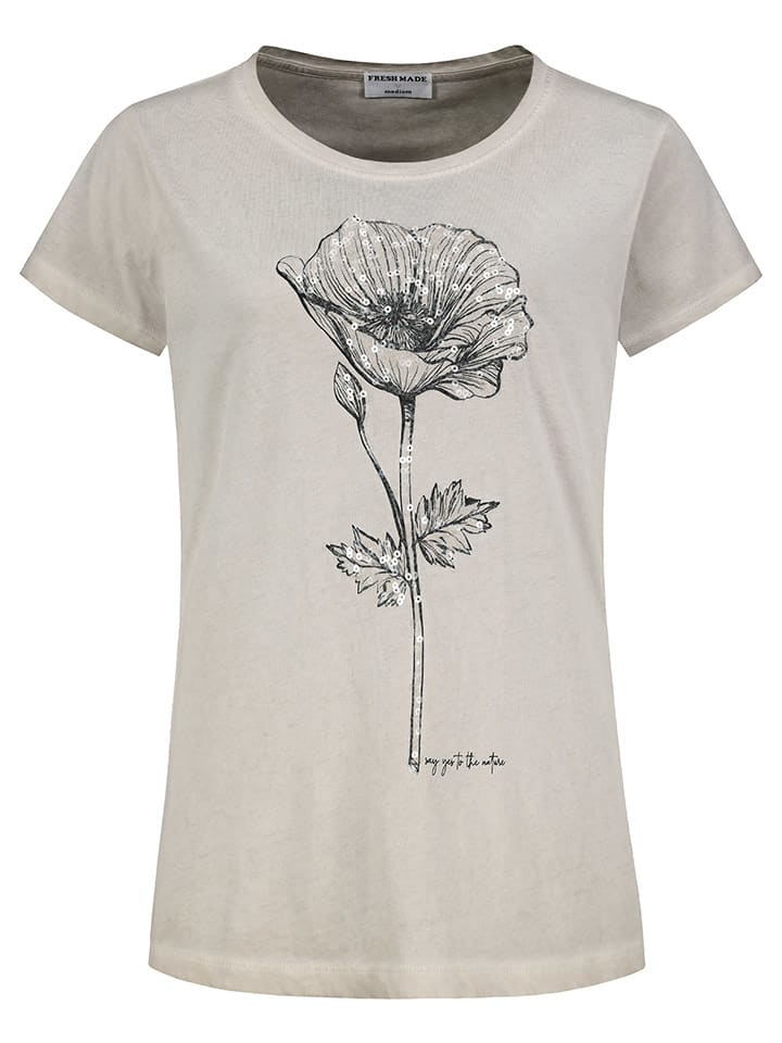 Fresh Made Shirt in Creme - S