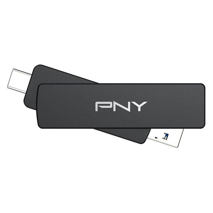 PNY USB Flash 1 TB - OTG DUO LINK V3 - Type-A/Type-C (1000 GB, USB-A, USB-C) (P-FDI1TBDULNK3TYC-GE)