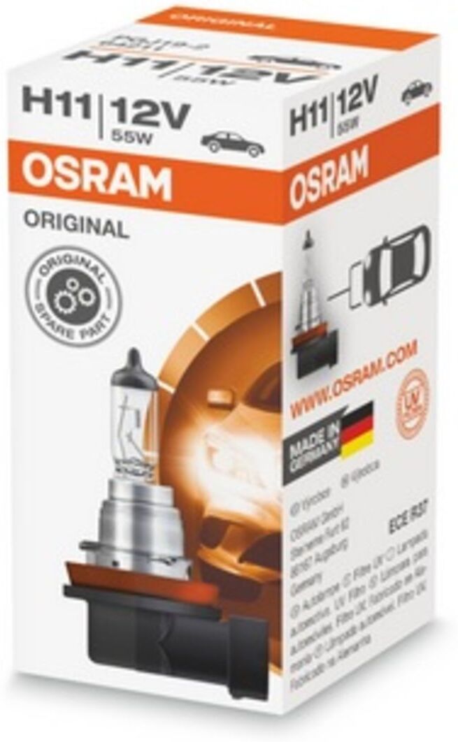 Ams-Osram Glühlampe Halogen OSRAM H11 Standard 12V/ 55W, 1 Stück