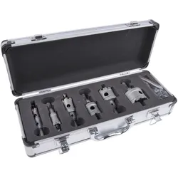 RS PRO, Lochsäge, 7pcs TCT Holesaw Kit,cutting depth 25mm (51 mm)