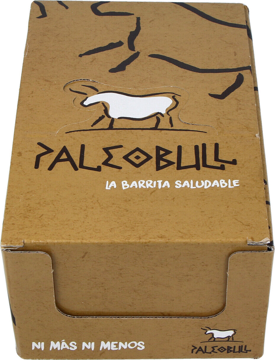 Paleobull paleobull barritas manzana vegana caja 15ud.