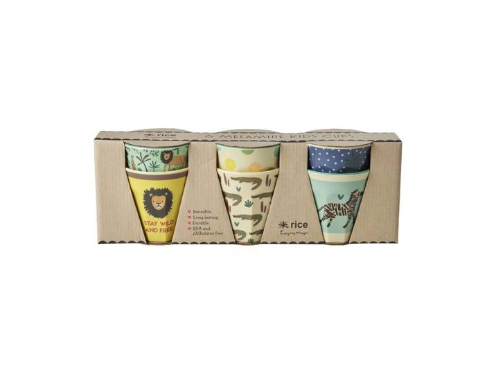 RICE Rice kinderbeker small 6-pack Multi
