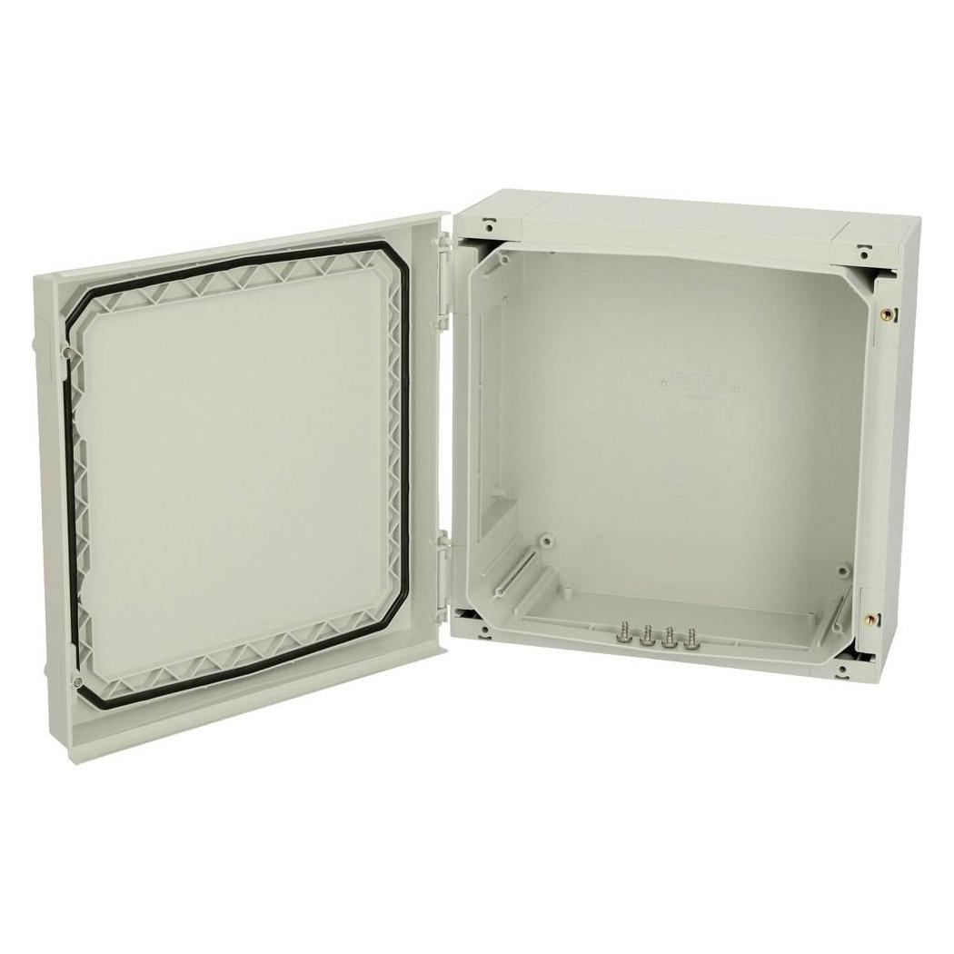 Fibox 4810001 Wandgehäuse 320 x 320 x 150 Polycarbonat korrosionsbeständig grau-weiss (RAL 7035) 1 St (Gehäuse) (4810001)