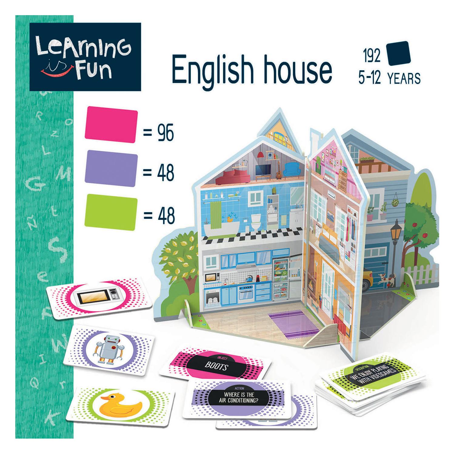Educa Boardgame English House for 1+ Players 5+ Years (In English) 18844 (Englisch) (18844)