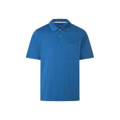 Poloshirt MAERZ MUENCHEN "Maerz Muenchen 648000 Poloshirt Herren Bekleidung", Herren, Gr. 58, blau, 100% Baumwolle, Shirts