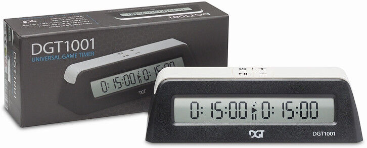 DGT 1001 Universal Game Timer noir