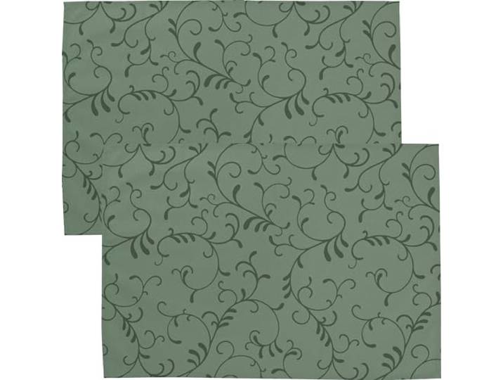 Erwin Müller Tischset Essen 2er-Pack abwaschbar Salbei Größe 35x50 cm