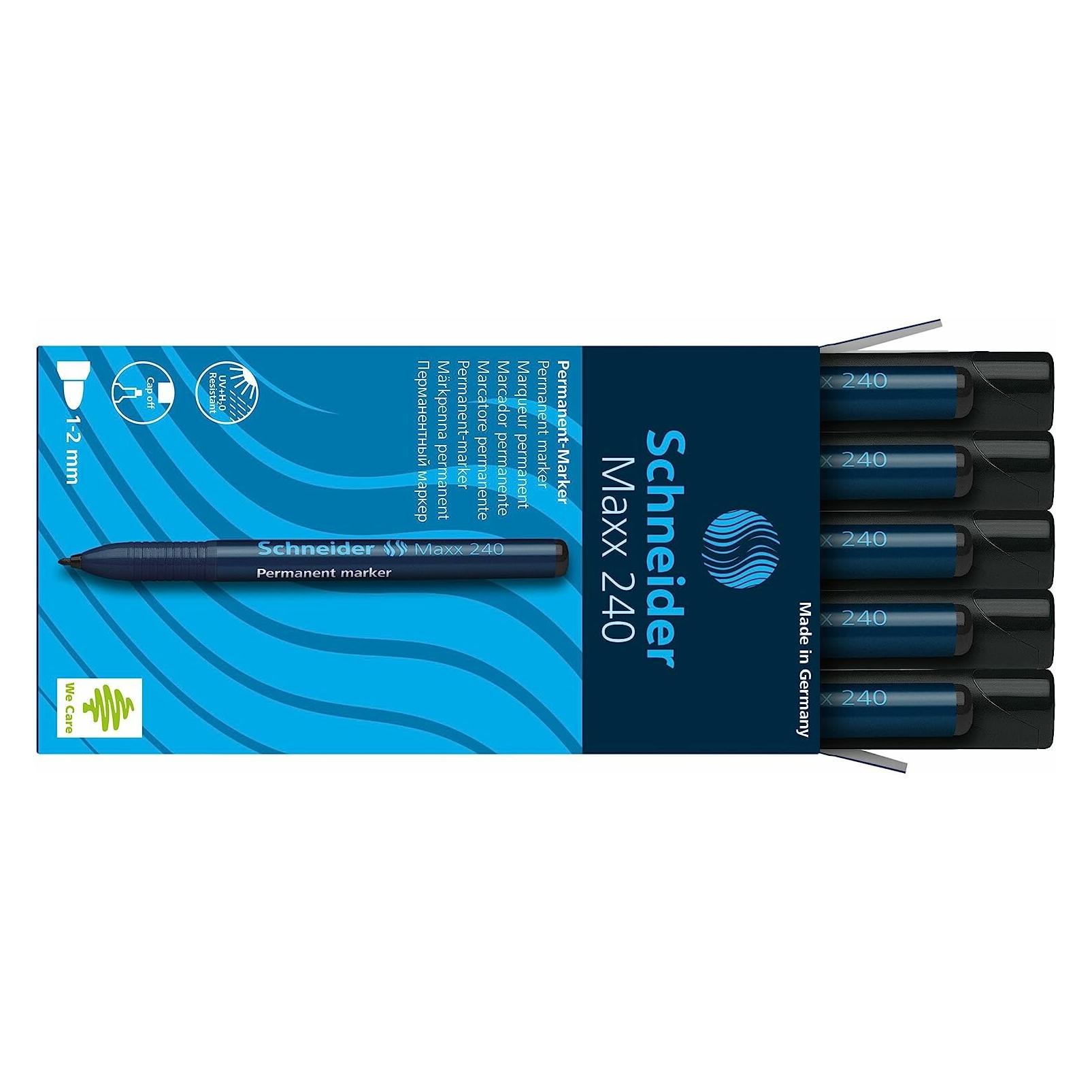 Schneider Permanentmarker Maxx 240, sz (10x) (124001)