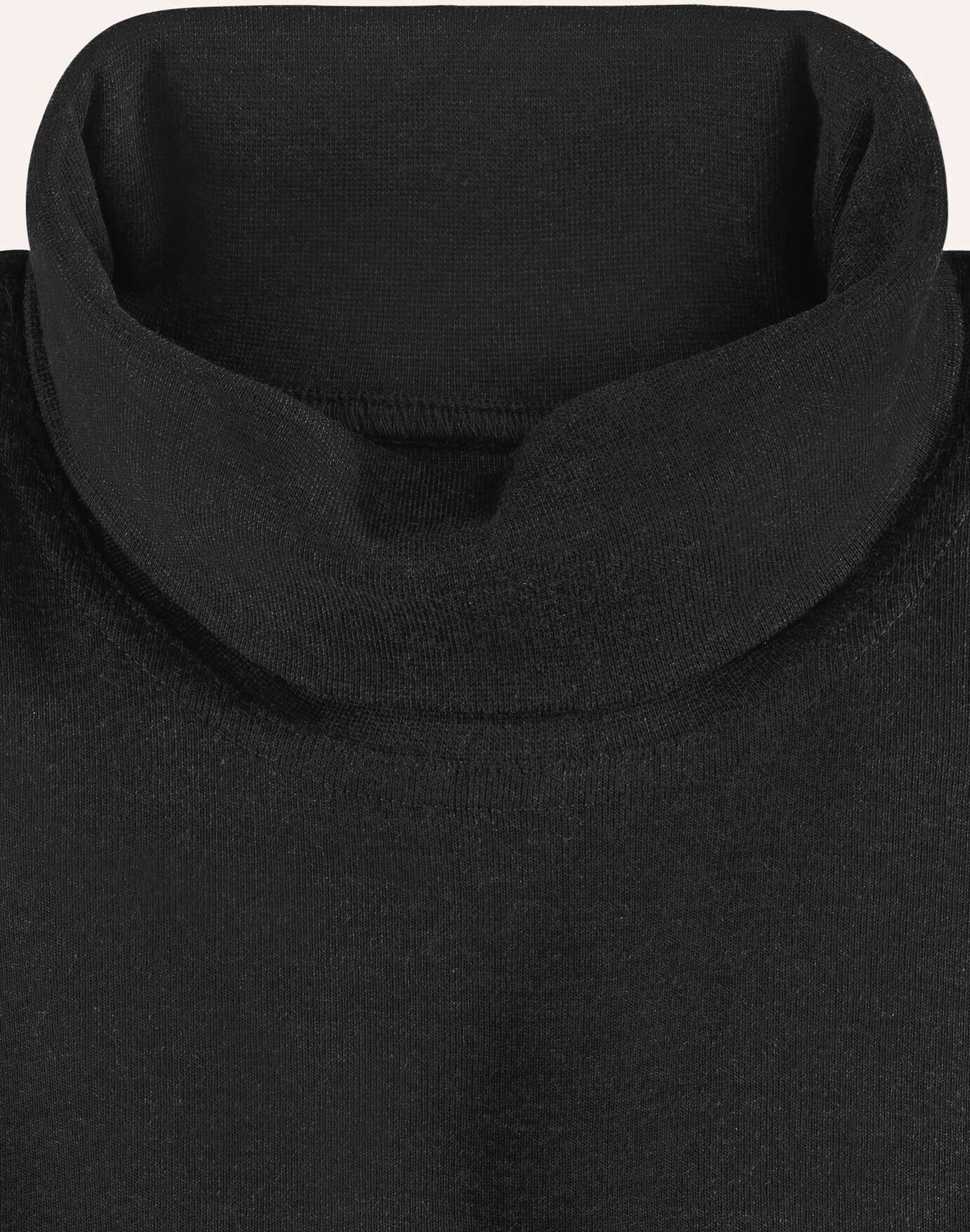 Walbusch Rollkragen-Shirt, , Farbe Schwarz, 52, supergekämmte Baumwolle besonders formstabil Herren