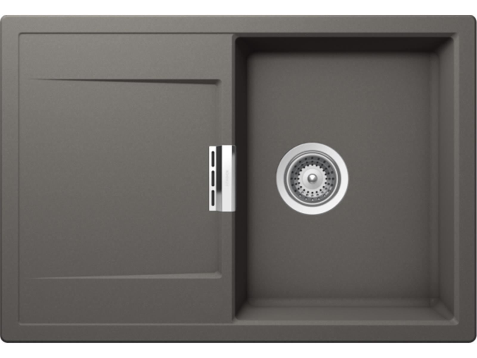 Schock Mono D-100S A Silverstone - MOND100SASIL Granitspüle