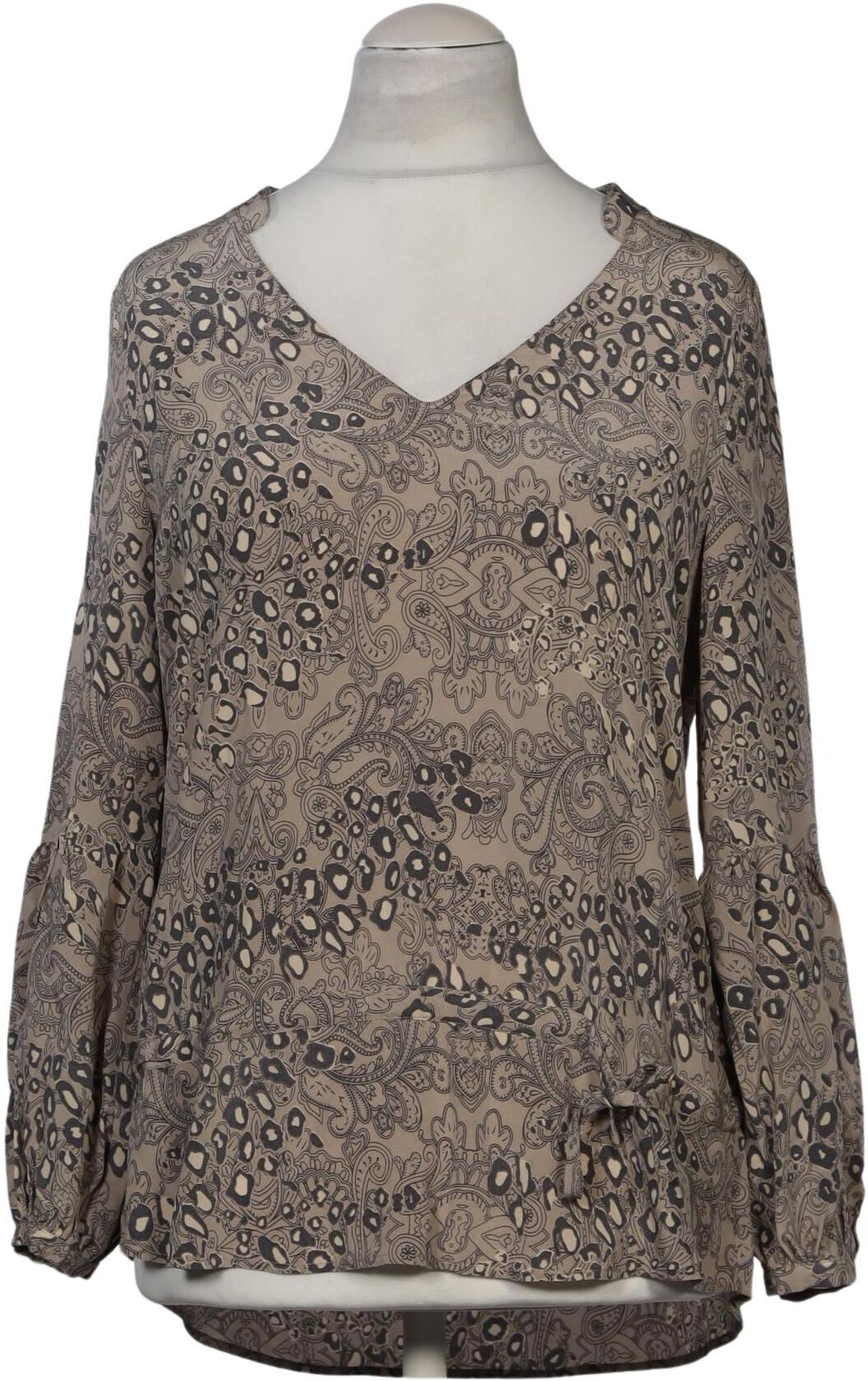 Dea Kudibal Damen Bluse, Beige, Gr. L, Seide - Second Hand