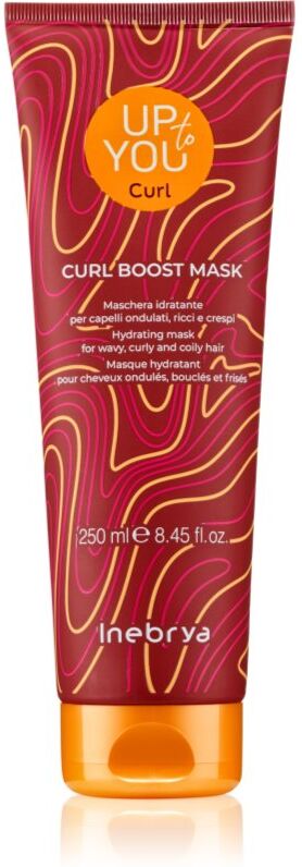 Inebrya Up To You Curl Boost Mask masque hydratant pour cheveux bouclés et frisés 250 ml