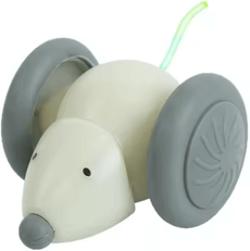 Inspire Curations ZoomMouse Smart Interactive Cat Toy Car white