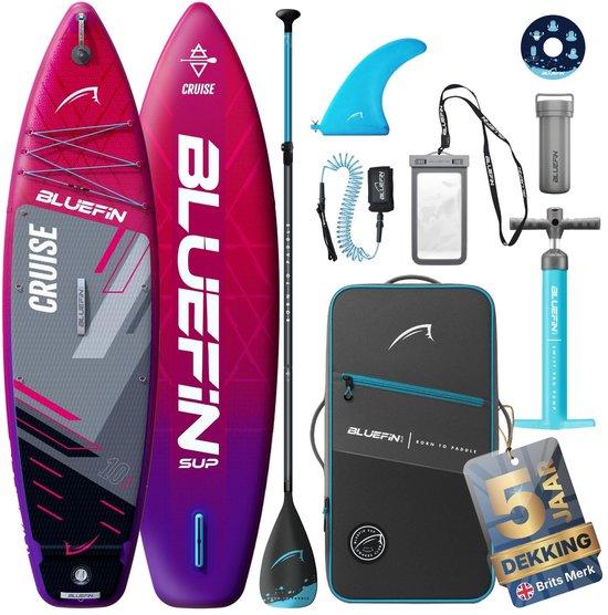 Dailygoods- Paddleboard 10'8 aufblasbar - Premium SUP-Paket - Rutschfeste Deckspad - Leicht - 6' dick - Perfektes Stand-up Board für Erwachsene