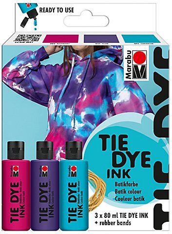 Batik-Farben Set "Trend", 3x 80 ml