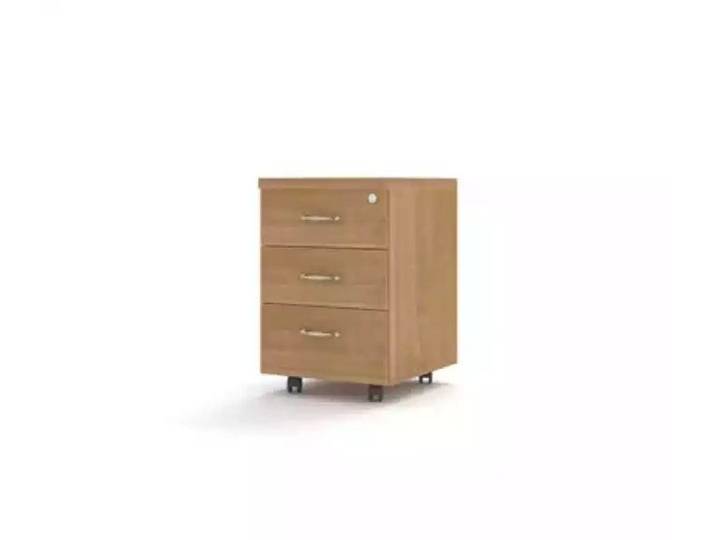 JVmoebel Kommode Moderne Holzkommode in Braun mit Edelstahl-Elementen (1 St), Made in Europa