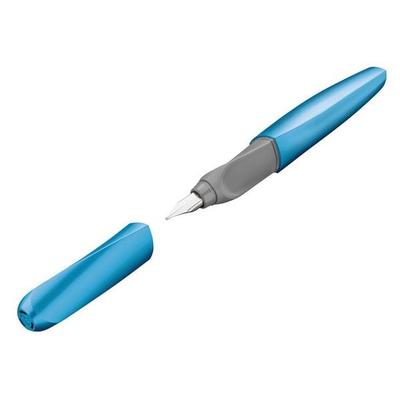 Pelikan Füller Twist Frosted Blue Feder M, Rechts- und Linkshänder