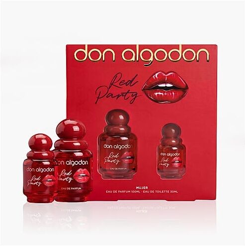 DON ALGODON Estuche Don AlgodÃ³n Red Party