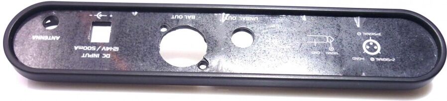 Ersatzteil Gehäuseteil (Anschlüsse) Uhf-201 (Hinten) Sw