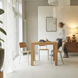 Tisch Eden aus massivem Teakholz 90 x 90