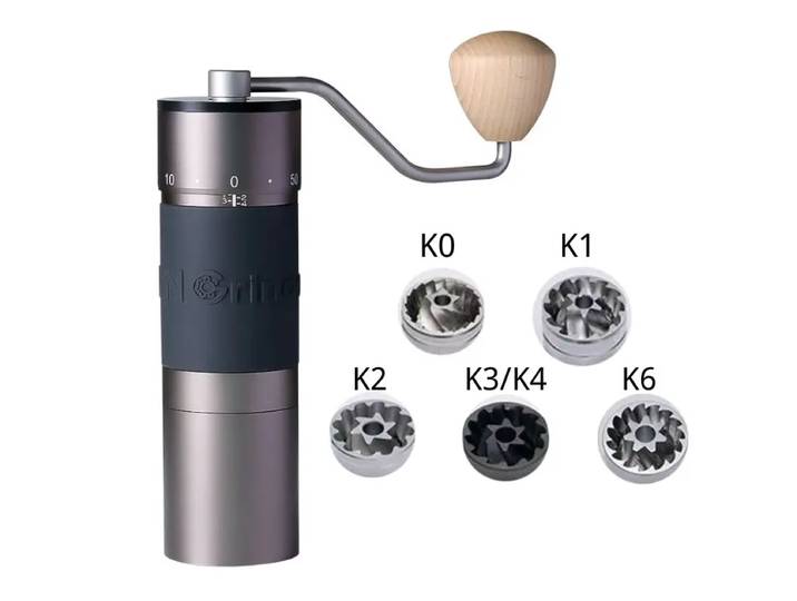 Kingrinder moulin à café manuel 420 acier inoxydable noyau de broyage de bavures moulin à café Portable K0/K1/K2/k6 38mm 48mm