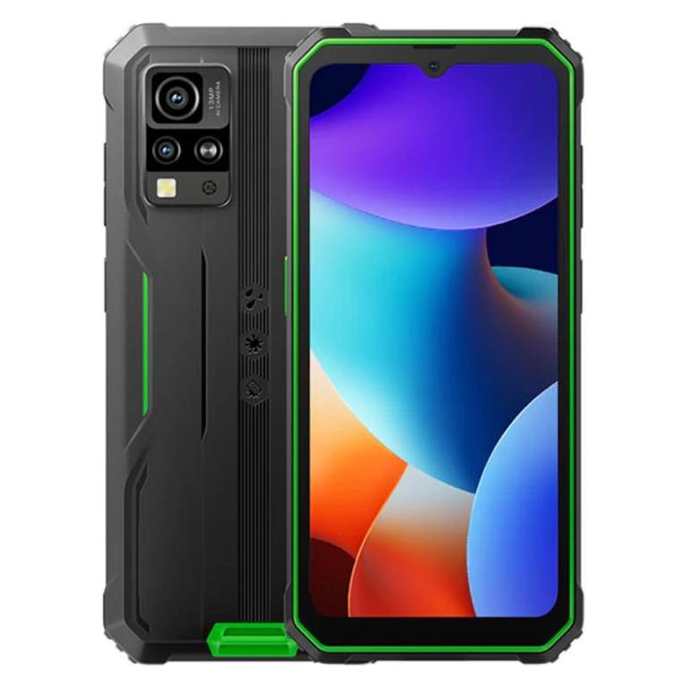 Blackview BV4800 Pro (Dual-SIM - 6,56" - 128 GB, 4 GB RAM) Grün (128 GB, Vert, 6.56", Dual SIM) (71653269)