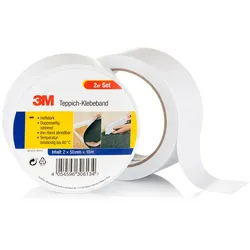 3M Teppich Klebeband, 2er Set